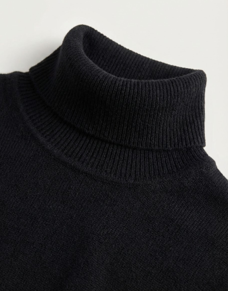 Davos Premium Cashmere Turtleneck Sweater