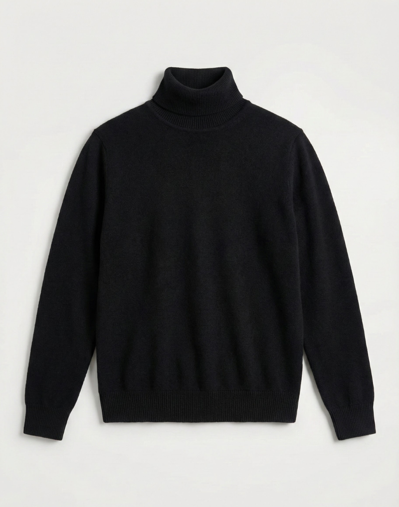 Davos Premium Cashmere Turtleneck Sweater