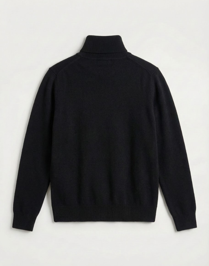Davos Premium Cashmere Turtleneck Sweater